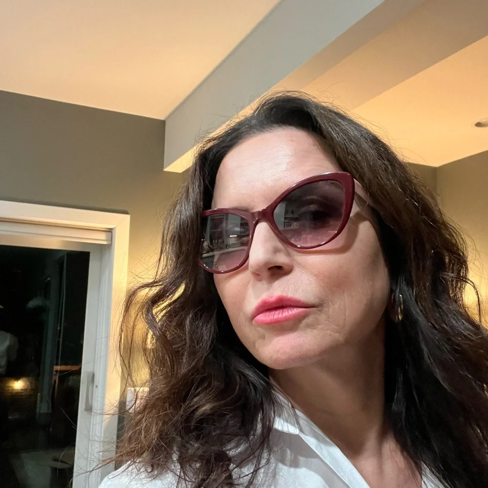 Miu Miu Burgundy Cat Eye Sunglasses